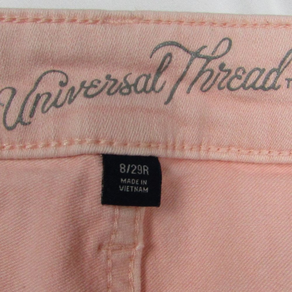 Universal Thread | Women's | High Rise Skinny | Pink | Jeans - Picture 4 of 6